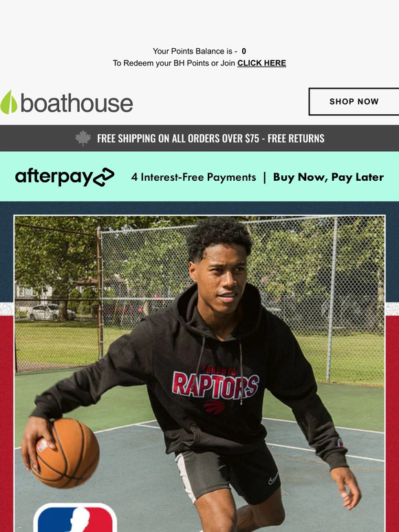 NBA Hoodies & Crews 🏀 Exclusive to Boathouse
