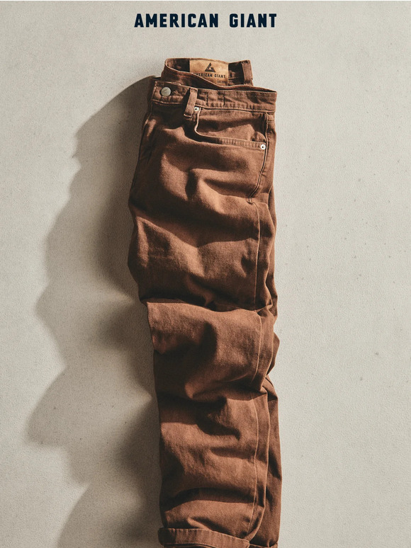 The Roughneck Pant: Rugged Fabric, Modern Style