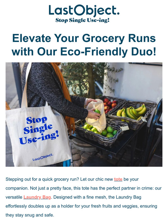 🌿 Elevate Your Grocery Runs with Our Eco-Friendly Duo!
