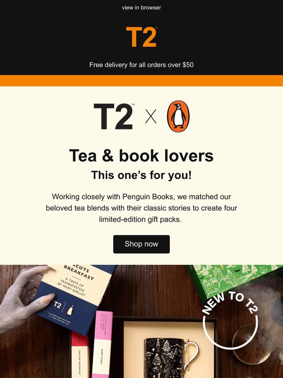 Tea & book lovers, this one's for you...