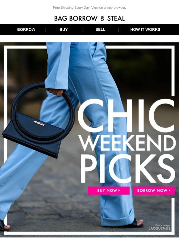 Chic WEEKEND PICKS | Shop the Collection
