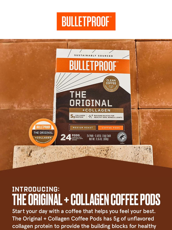 NEW: The Original + Collagen Coffee Pods