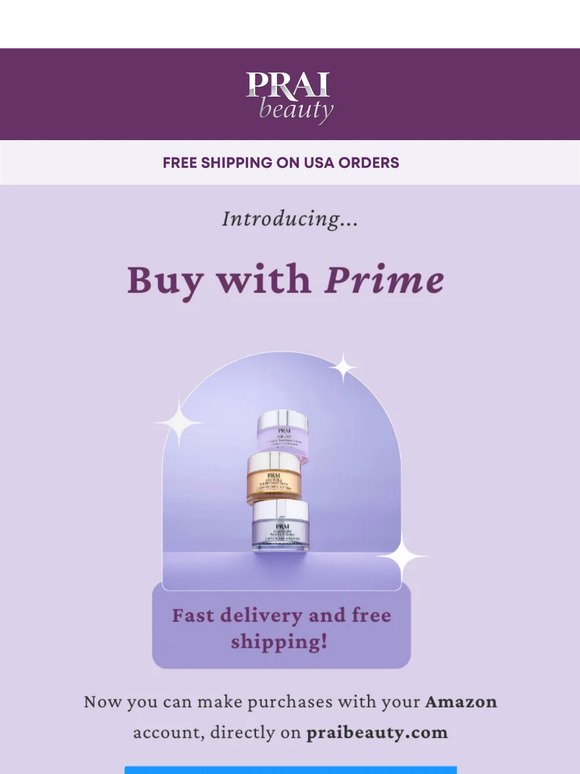 Now you can Buy with Prime! ✨