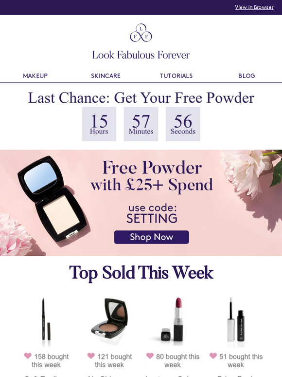 Last Chance: Get Your Free Powder