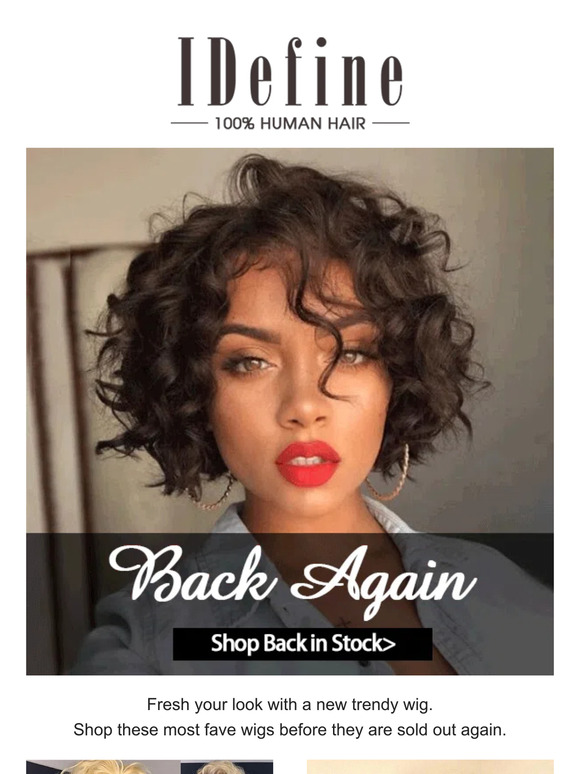 In stock & free shipping! $70 OFF on Fall Style Wigs