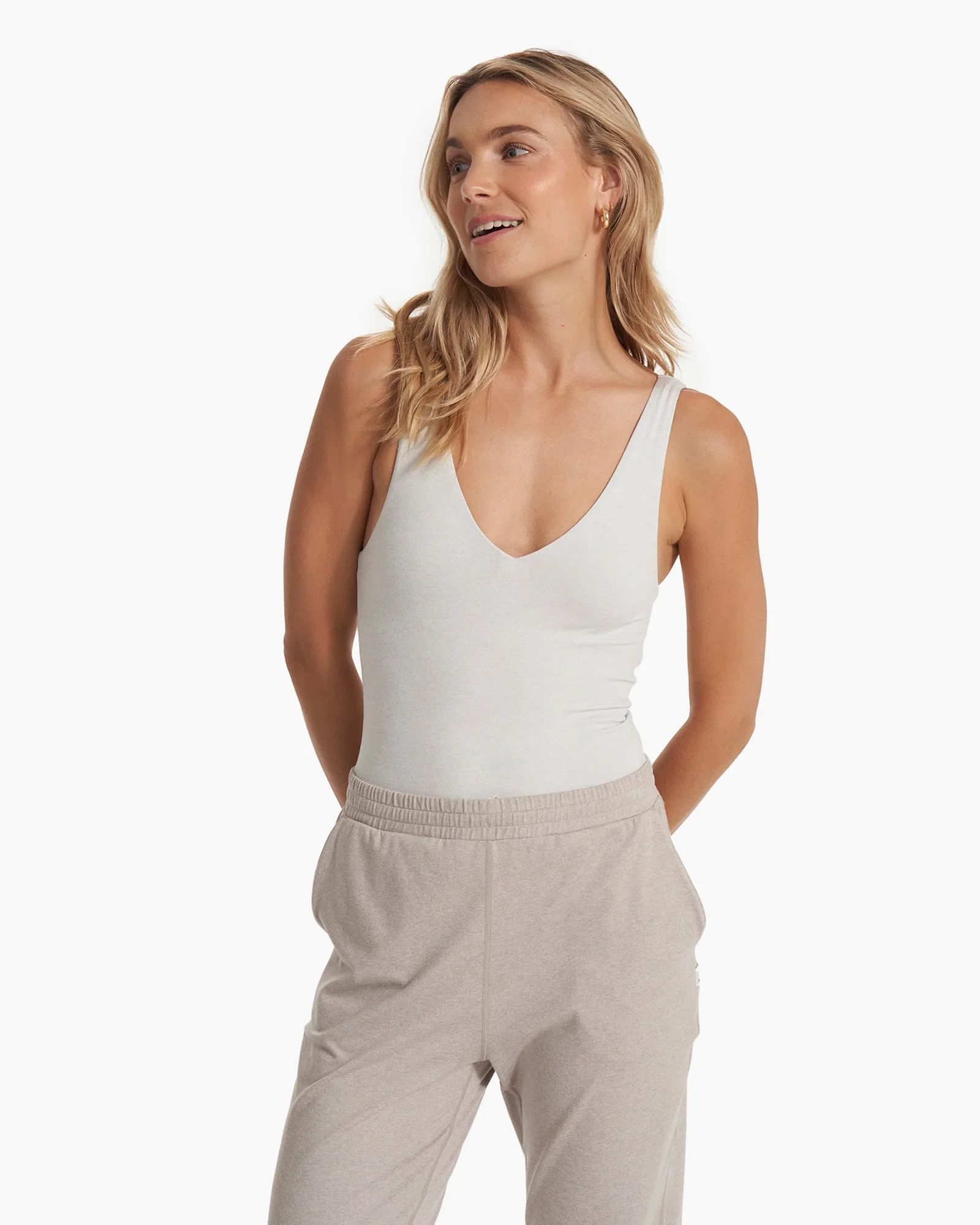 Image of Halo Bodysuit | Salt Heather