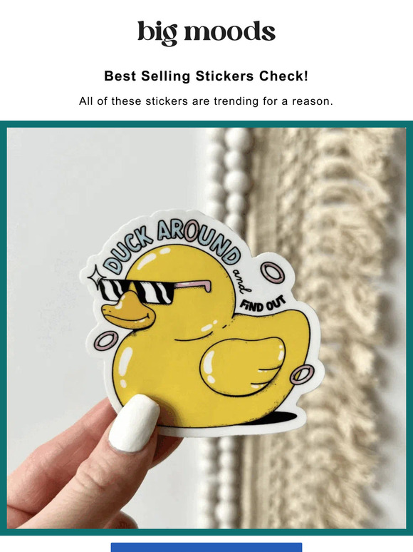 Best Selling Stickers You Need!