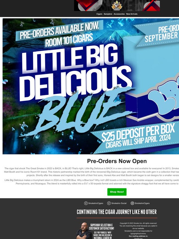 Pre-Orders Now Open: LBD Blue
