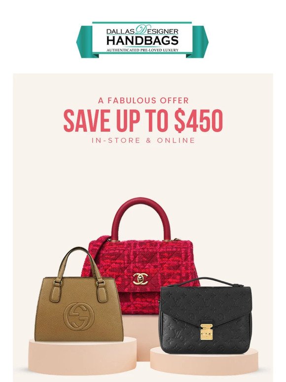 Dallas Designer Handbags  Buy & Sell Pre-Owned Designer Handbags