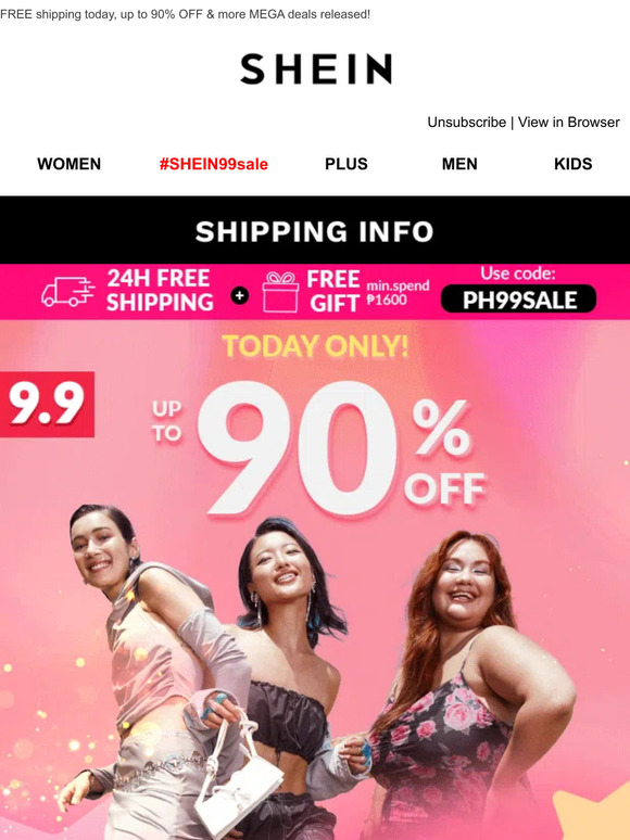 9.9 Super Mega Sale is ON 🔥 Massive discounts await!