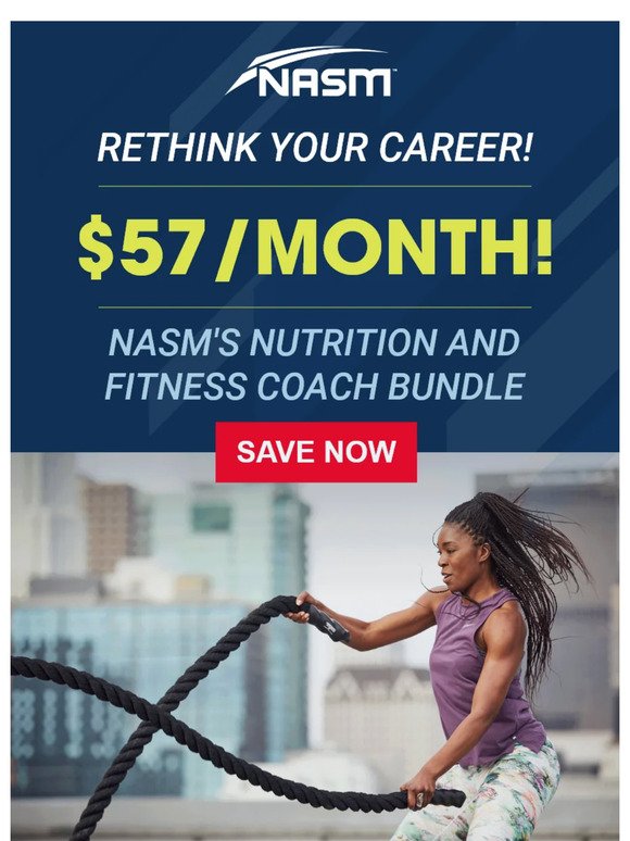Celebrate Self-Improvement Month with NASM