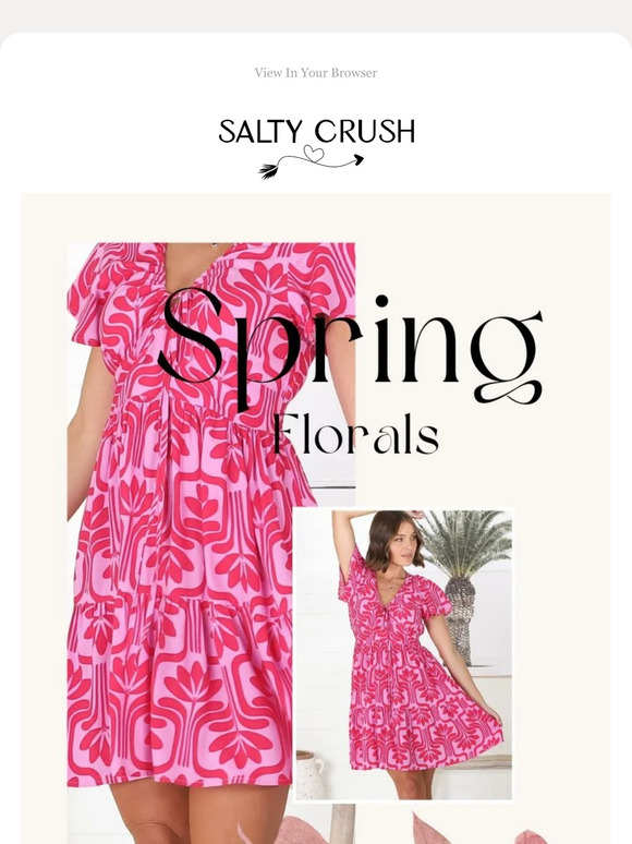Flirty Florals 💐😘 Must Have Styles