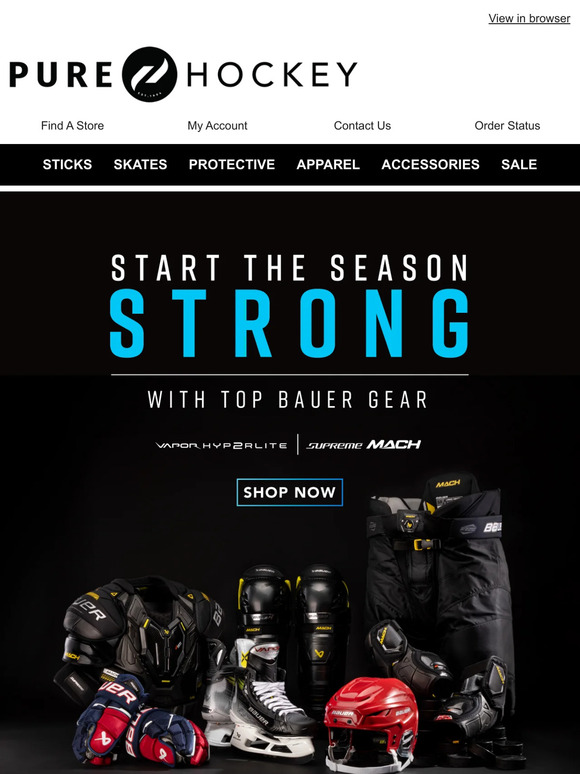 Hey, Start The Season Strong! Snag Your New HyperLite 2 Stick & Supreme Mach Gear Today!
