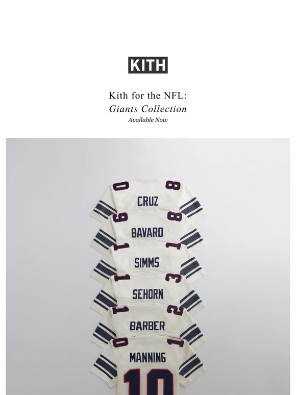 Kith for the NFL: Giants Collection