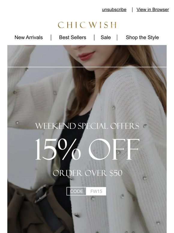 🔔Quick! Your 15% Off Ends in 24 Hours!🛍
