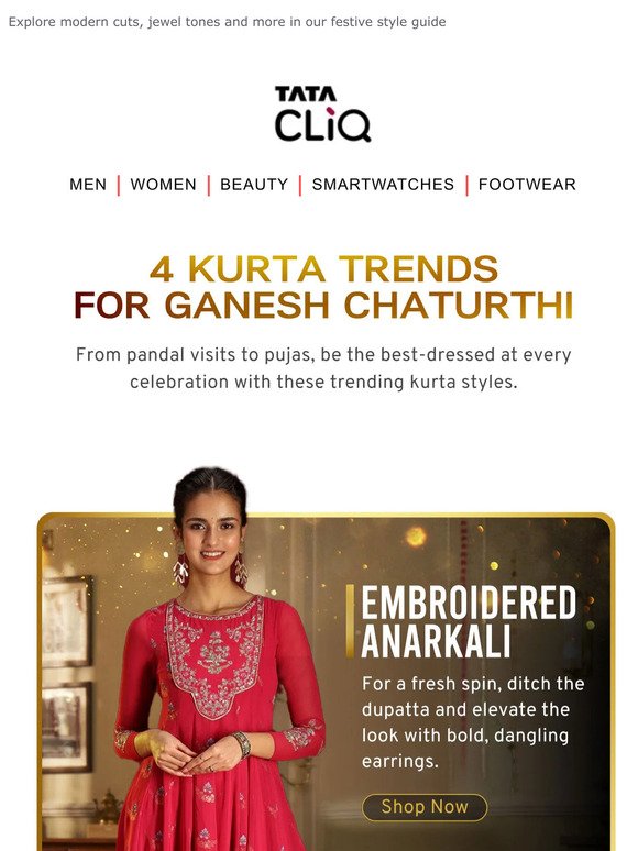 Kurta Trends For Ganesh Chaturthi & Beyond