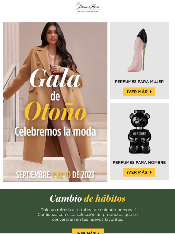 Resalta tu belleza con Gala de Otoño