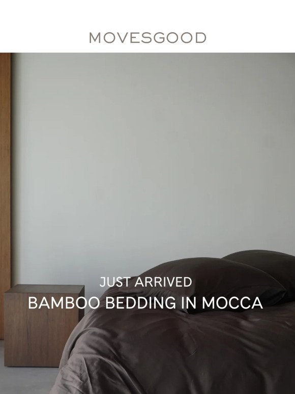 NEW BEDDING IN MOCCA!
