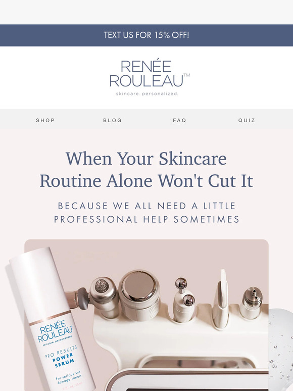 Professional treatments for sun damage ✨