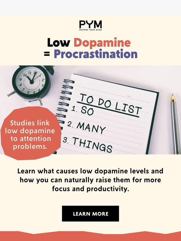 Discover the secret to stop procrastinating... 👀