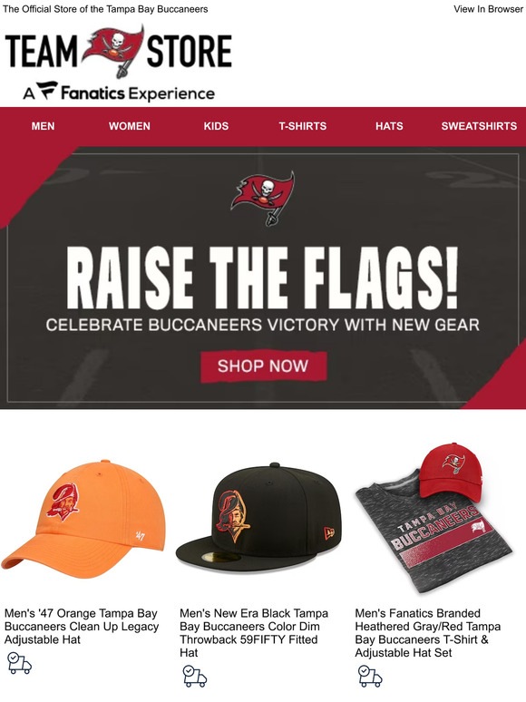 Buccaneers Official Online Store: Buy your tickets for today's 50/50 raffle