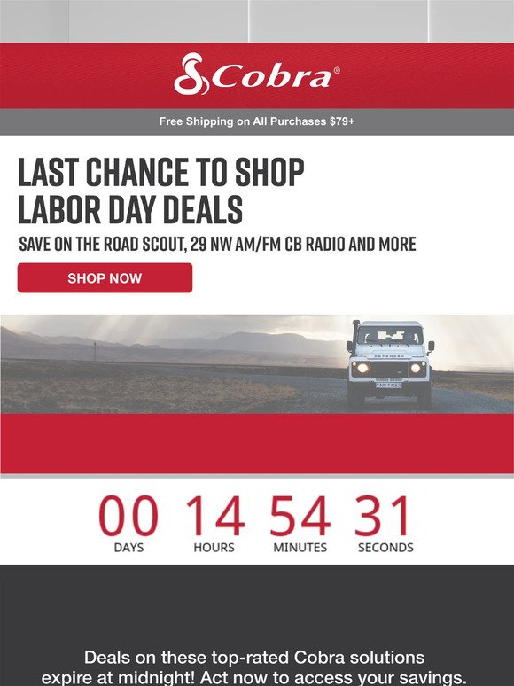 Last Chance to Shop Labor Day Deals
