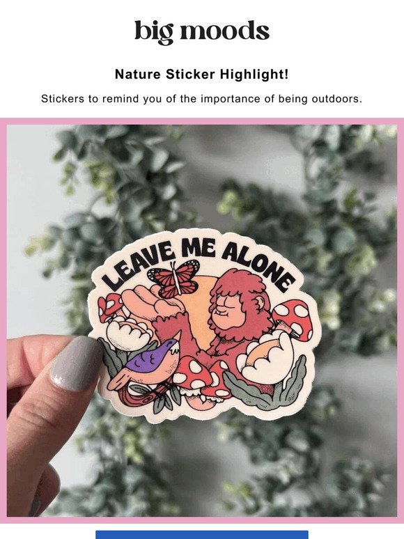Stickers For All Nature Lovers!