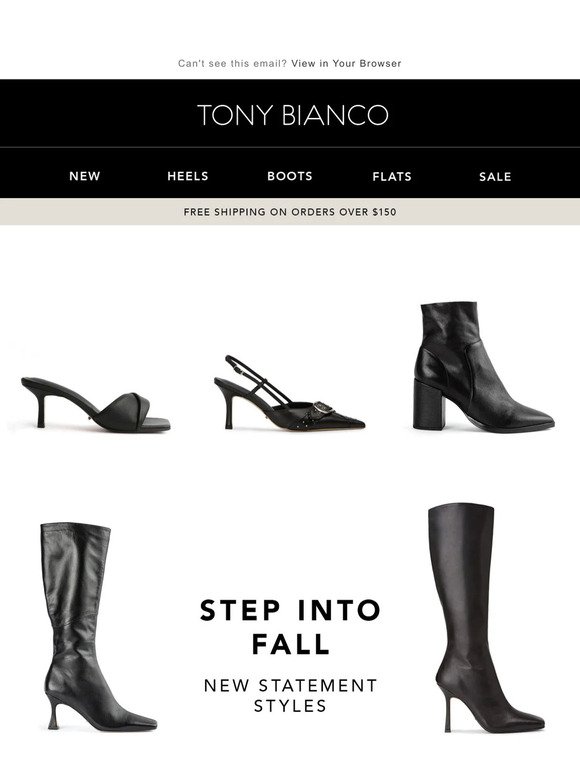 Step Into Fall With Our Favs 🖤