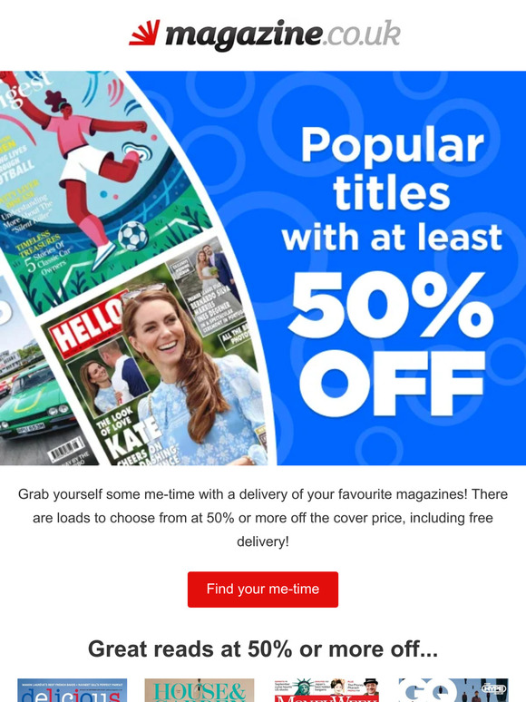 Get some 'me-time' with 50% OFF bestsellers