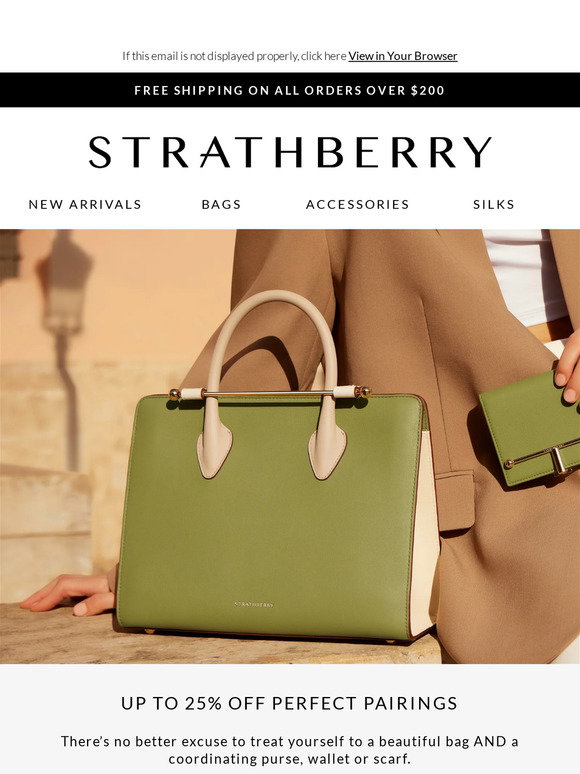 Strathberry - Perfectly proportioned and iconically