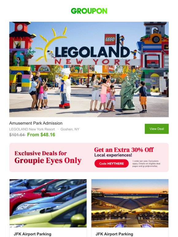 🚨Don't Miss: Save Up to 53% Off LEGOLAND New York Tickets