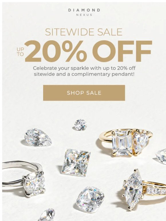 💍 Last Chance for Sitewide Savings!