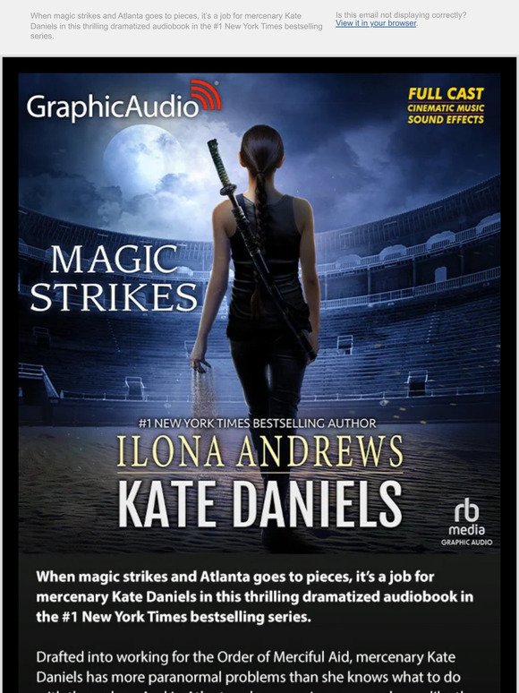 When magic strikes and Atlanta goes to pieces, it’s a job for mercenary Kate Daniels