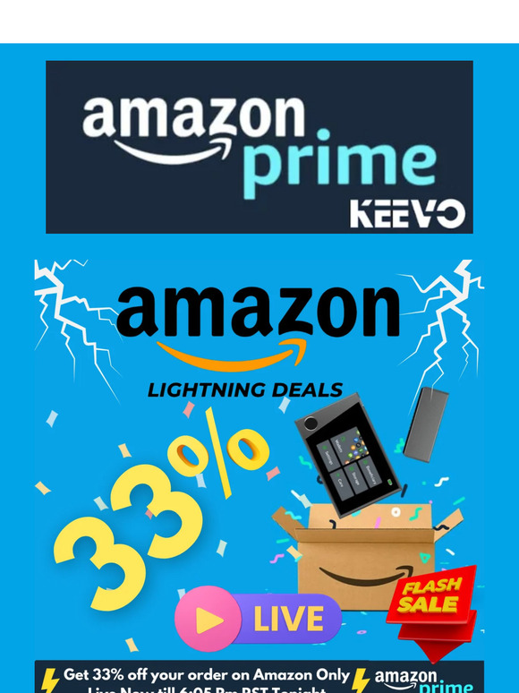 🚨⚡️Our 2nd Lighting Deal is LIVE NOW on Amazon⚡️🚨
