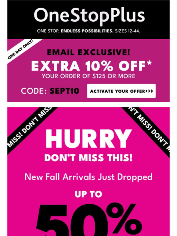 One Stop Plus 😃 What’s my surprise?! You can’t be serious… Milled