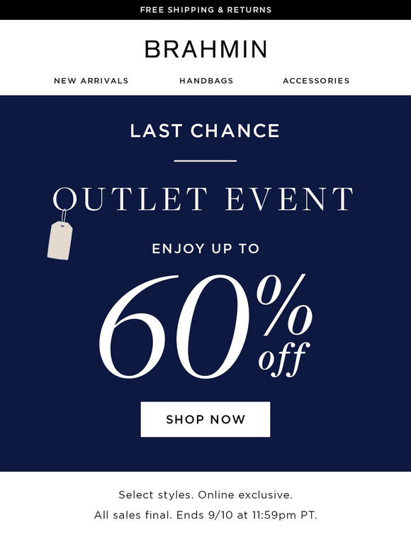LAST DAY to save up to 60%