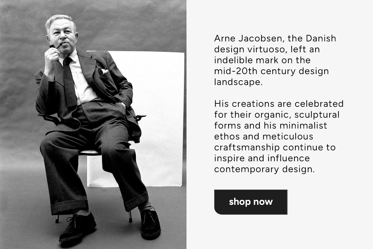 Discover designs by Arne Jacobsen at Utility Design