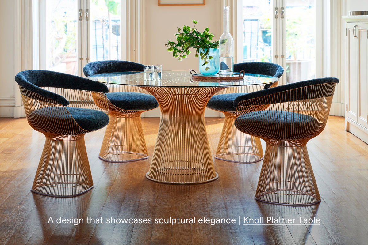 Knoll Plantner Dining Table - Discover now | Utility Design UK