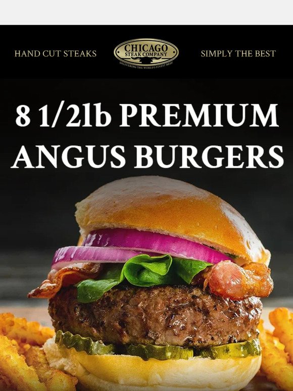 All Grill Masters Unite: FREE Shipping + Bonus Burgers