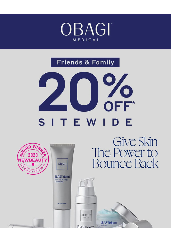 BEST OF OBAGI 20% OFF