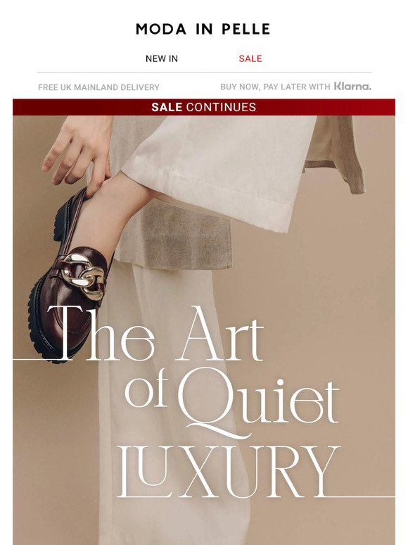 The Art of Quiet Luxury