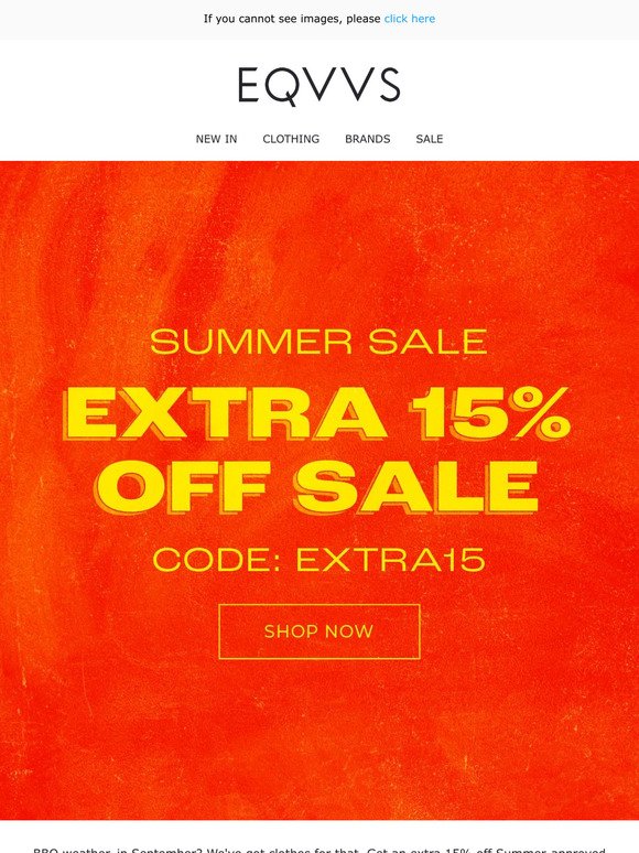 Extra 15% off Sale | Summer Must-Haves