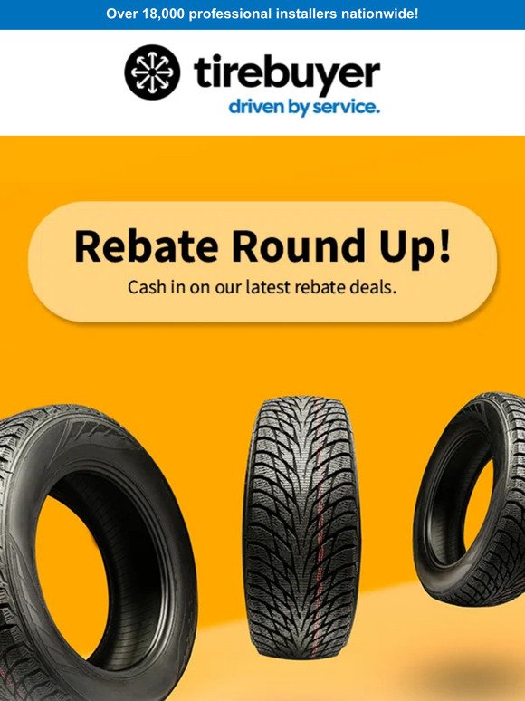 Catch a Great Deal at the Rebate Round Up