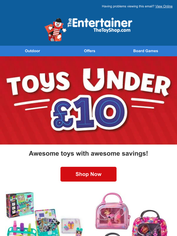 The Entertainer Who Doesn't Love a Toy Under £10?! 🤩 Milled