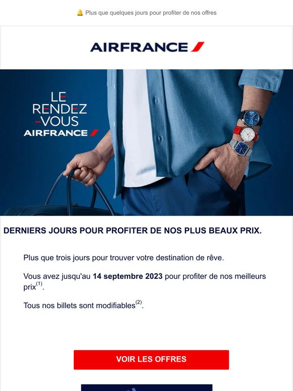 Dernier appel pour le Rendez-vous Air France !