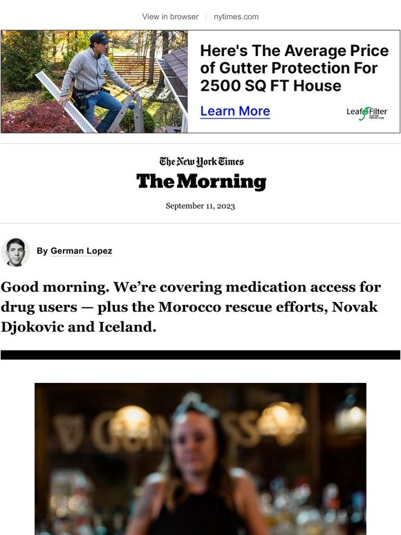 The Morning: Treating overdoses over the counter