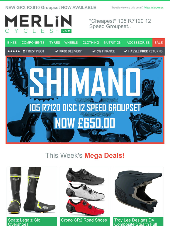 *Cheapest* 105 R7120 12 Speed Groupset..