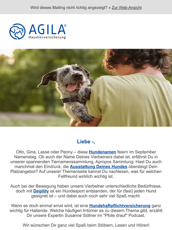 Hundenamen!♥ Ist Dein Hund dabei?