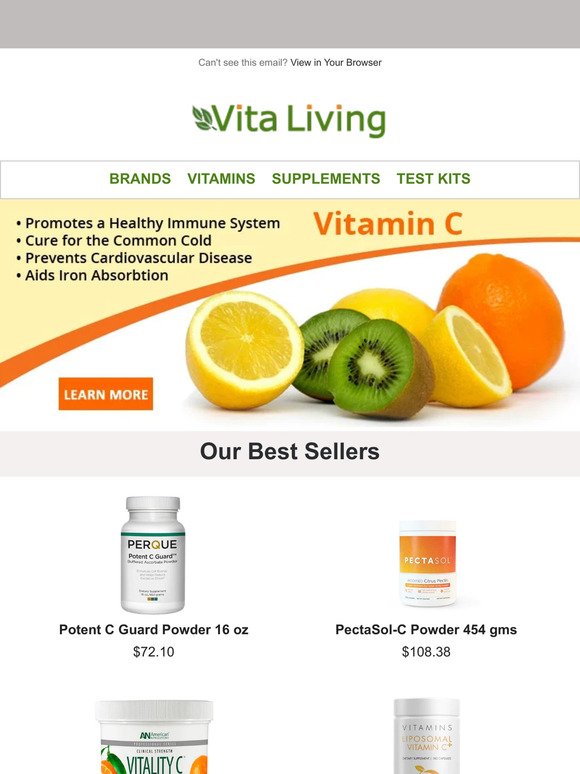 Top Health Benefits Of Vitamin C
