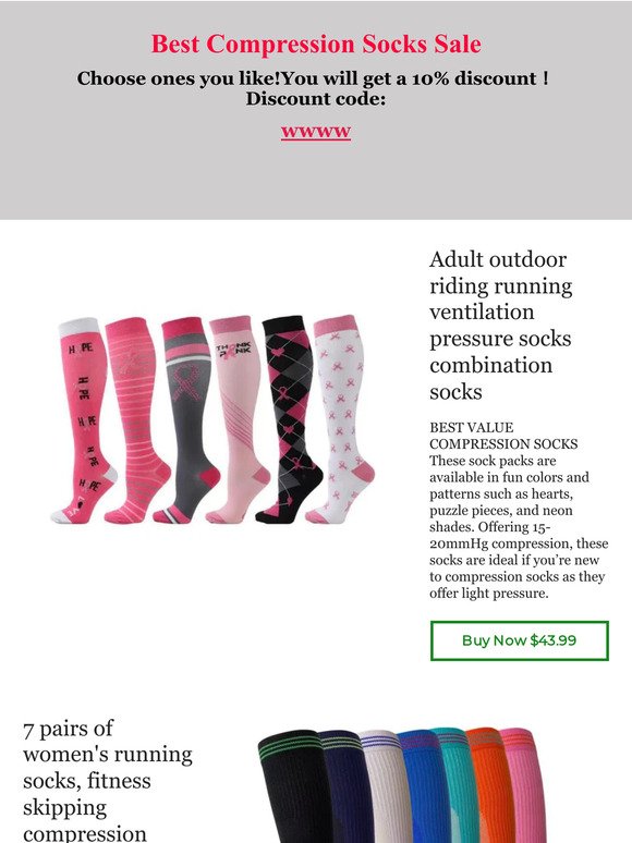 Great durability, antibacterial & blister-proof, making them the perfect sock for all day wearing comfort.